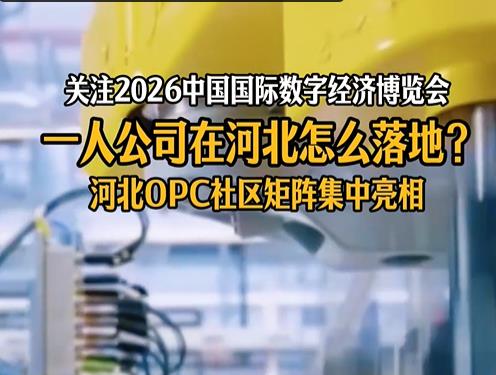 一人公司在河北怎么落地？