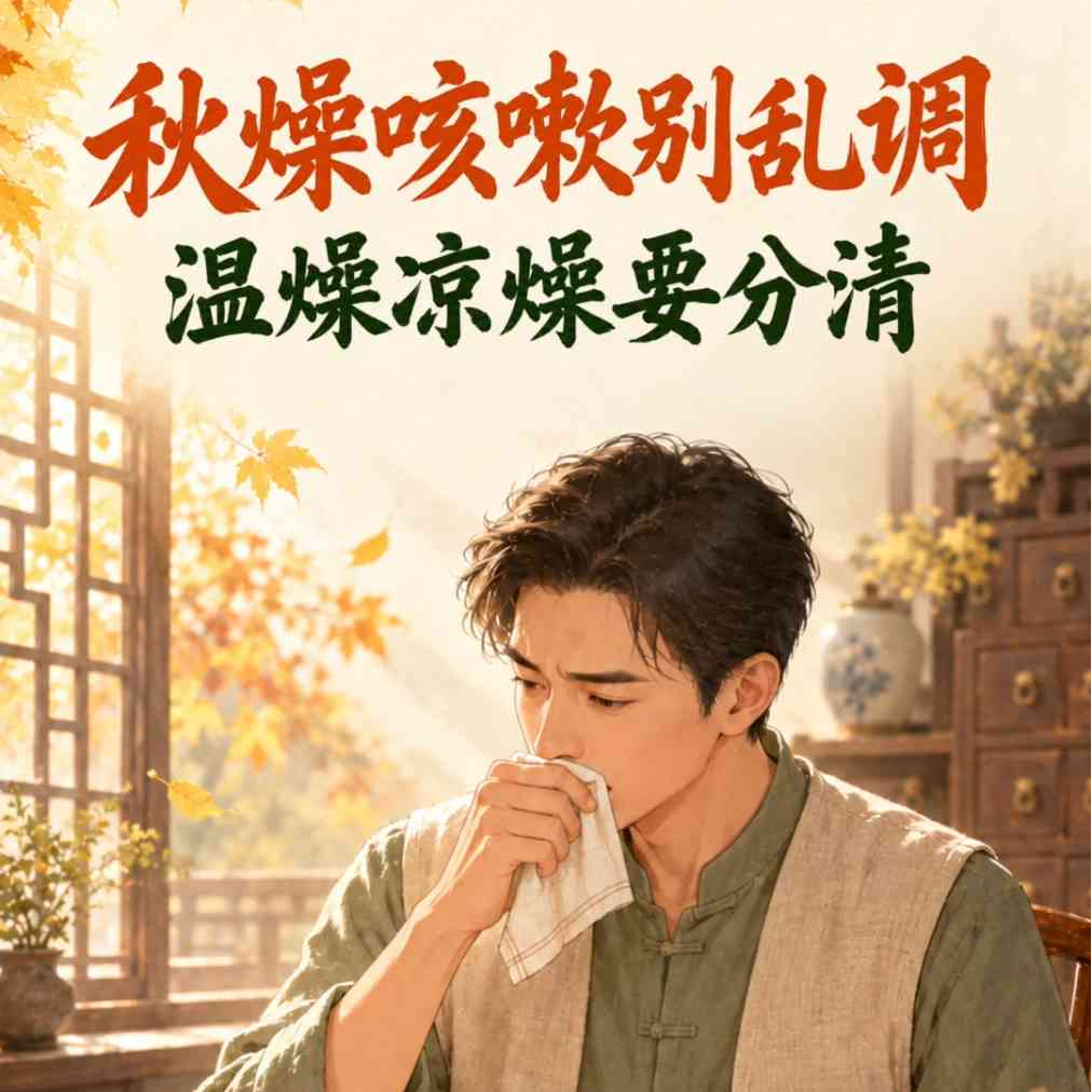 时令话健康丨秋燥咳嗽别乱调 温燥凉燥要分清