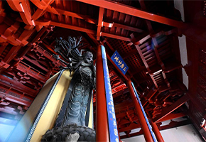 河北正定隆兴寺大悲阁修缮完工对外开放