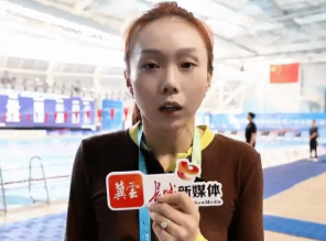 省十七运青少年游泳比赛｜石家庄教练：赛场检验训练成果 期待选手赛出水平