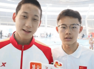 省十七运青少年游泳比赛｜首赴省运之约 少年乘风破浪