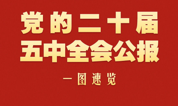 党的二十届五中全会公报一图速览